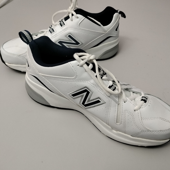 New Balance 608 V5 Shoes Size 11.5 4E Men's White Athletic Shoes Wore Once - Picture 1 of 8